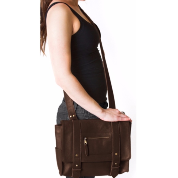 VERE VERTO Repeto Leather Convertible Backpack New
